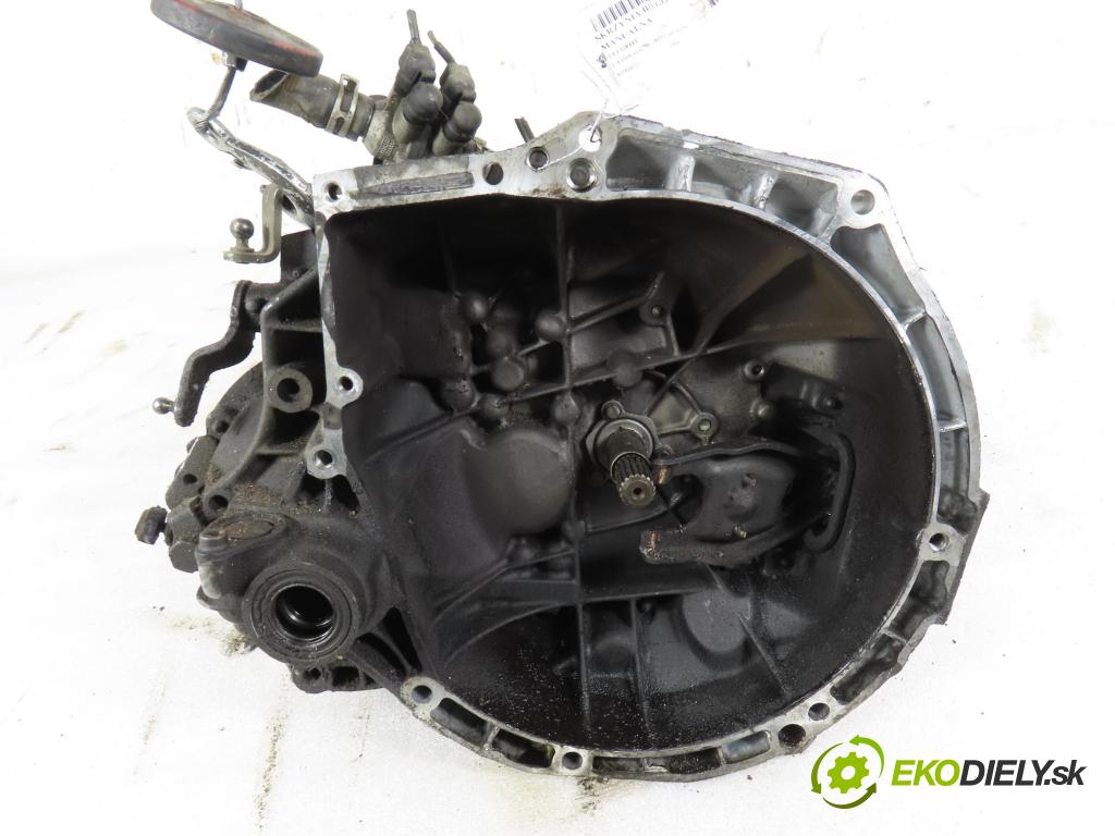 PEUGEOT 206 liftback (2A/C) HB 2004 50,00 1.4 HDi 8V 70 - 8HX 1398,00 Prevodovka MANUALNA 20CP97
