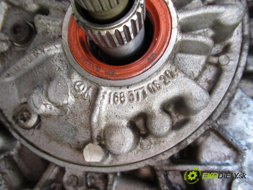 MERCEDES-BENZ KLASA A (W168) HB 1999 75,00 1.6 102 A 160  M 166.960 1598,00 Prevodovka automatická R1683700911 ; A1683770620