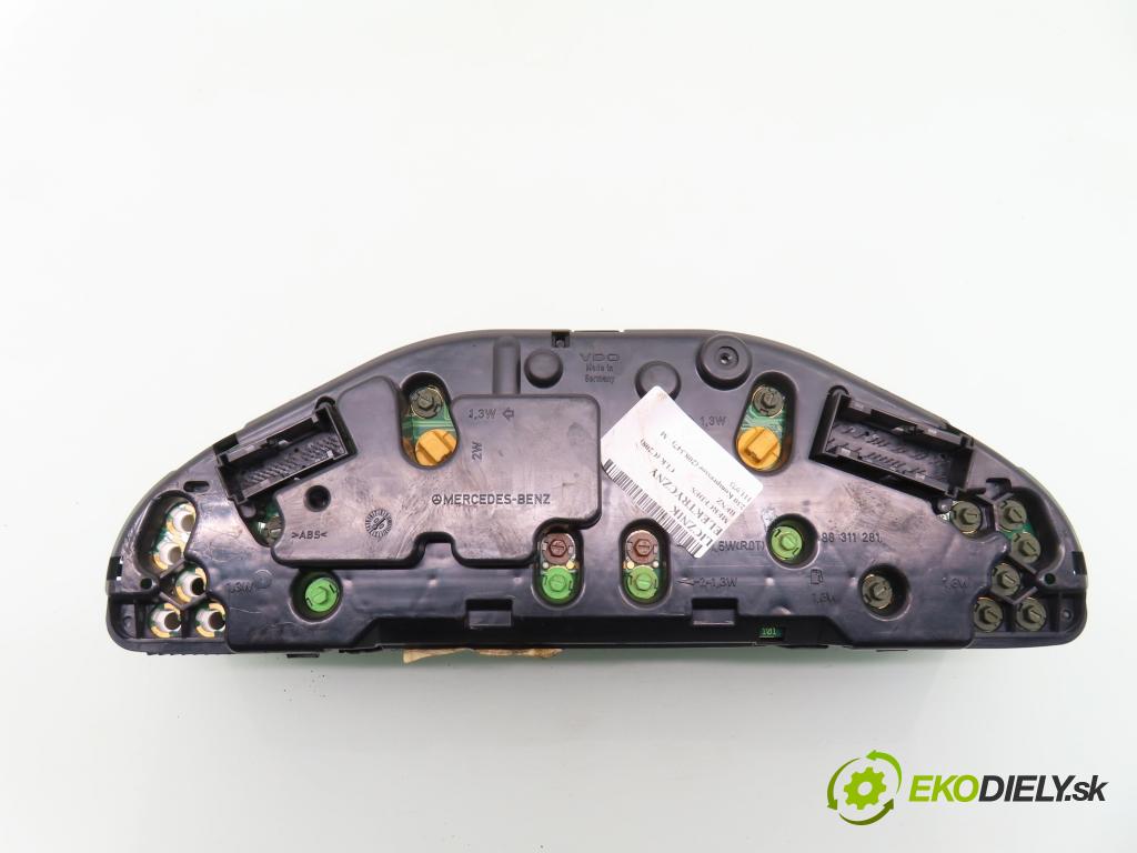 MERCEDES-BENZ CLK (C208) CABRIO 2000 142,00 230 Kompressor 193 - M 111.975 2295,00 Prístrojovka elektrický A2085404411 ; 110008915025