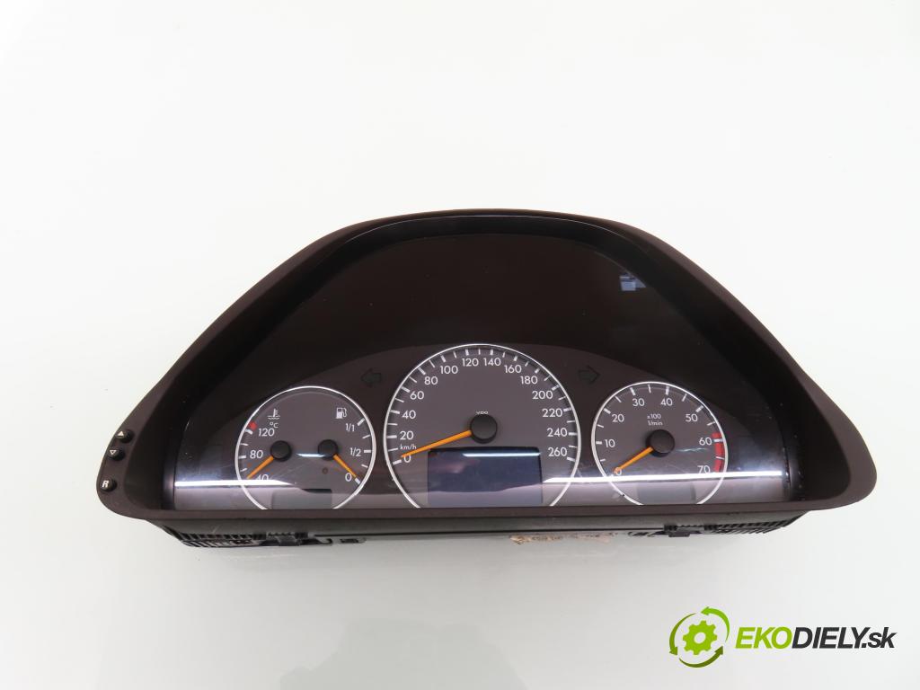 MERCEDES-BENZ CLK (C208) CABRIO 2000 142,00 230 Kompressor 193 - M 111.975 2295,00 Prístrojovka elektrický A2085404411 ; 110008915025