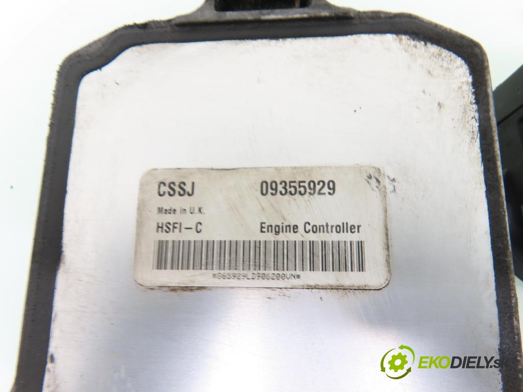 OPEL ASTRA G liftback (T98) HB 1999 74,00 1.6 16V - X 16 XEL 1598,00 spinačka / imobilizéra IMMO / Riadiaca jednotka 09355929
