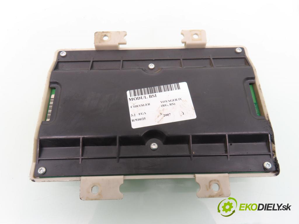 CHRYSLER VOYAGER IV (RG, RS) VAN 2007 128,00 3.3 - EGA 3301,00 MODUL komfortu P04692246AB