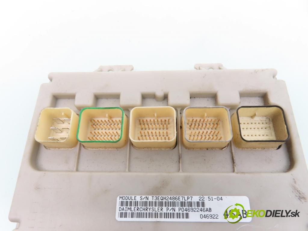 CHRYSLER VOYAGER IV (RG, RS) VAN 2007 128,00 3.3 - EGA 3301,00 MODUL komfortu P04692246AB