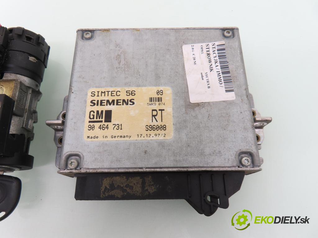 OPEL VECTRA B (J96) SEDAN 1997 85,00 2.0 i - C 20 NE 1998,00 spinačka / imobilizéra IMMO / Riadiaca jednotka 90464731