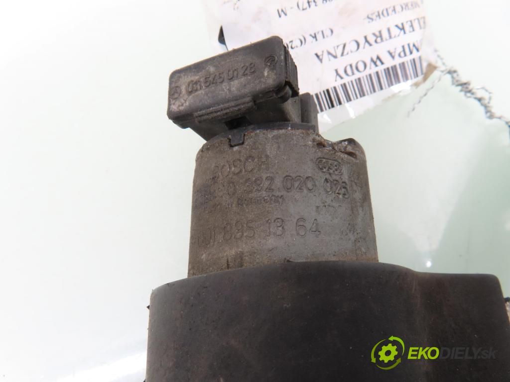 MERCEDES-BENZ CLK (C208) CABRIO 2000 142,00 230 Kompressor 193 - M 111.975 2295,00 Pumpa vody elektrická 0392020026 ; A0018351364