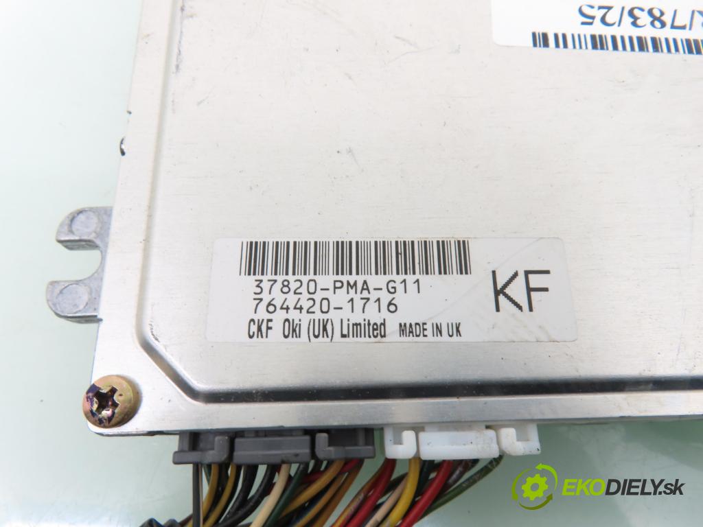 HONDA CIVIC VII Hatchback (EU, EP, EV) HB 2001 55,00 1.4 i 75 - D14Z6 1396,00 Riadiaca jednotka Motor 37820PMAG11