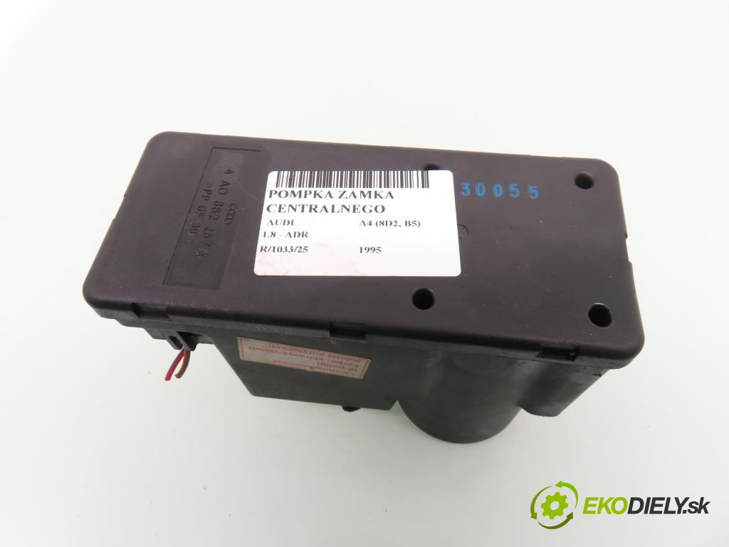 AUDI A4 (8D2, B5) SEDAN 1995 92,00 1.8 - ADR 1781,00 pumpa zámku centrálneho 4A0862257A
