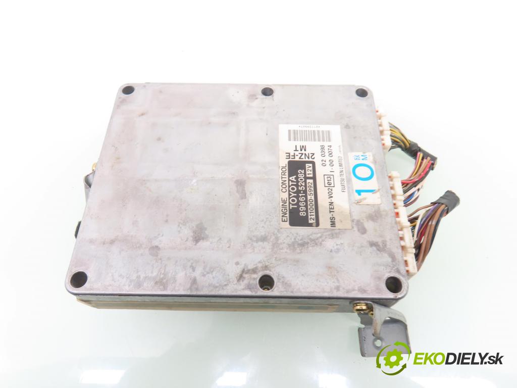 TOYOTA YARIS (_P1_) HB 2002 63,00 1.3 VVTi 86 - 2NZ-FE 1299,00 Riadiaca jednotka Motor 8966152082 ; 2110005992