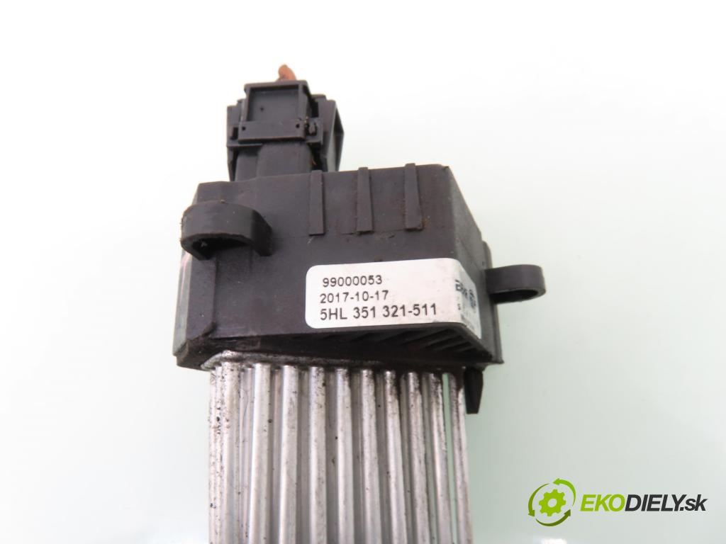 BMW 3 (E46) SEDAN 2003 85,00 316 i - N42 B18 A 1796,00 rezistor / reostat kúrenia 5HL351321511 ; 99000053