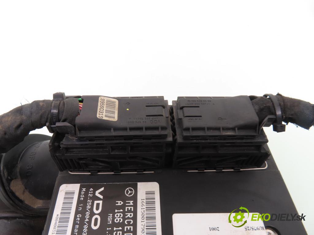 MERCEDES-BENZ KLASA A (W168) HB 2001 60,00 1.4 A 140 82 - M 166.940 1397,00 Riadiaca jednotka Motor A1661500179 ; A1661404600