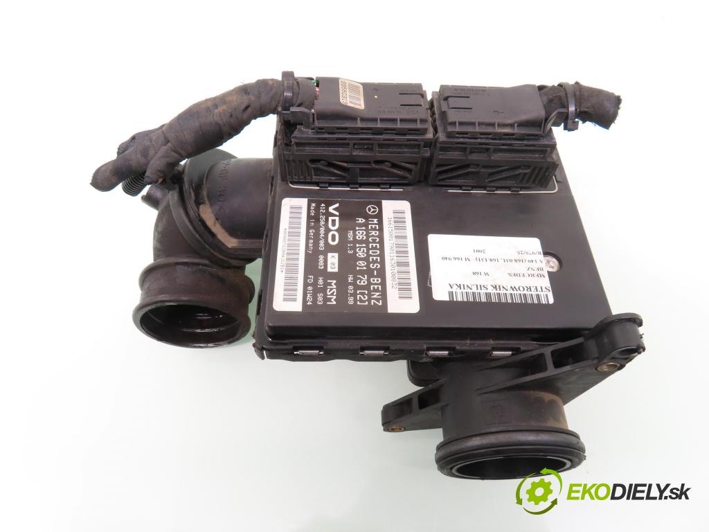MERCEDES-BENZ KLASA A (W168) HB 2001 60,00 1.4 A 140 82 - M 166.940 1397,00 Riadiaca jednotka Motor A1661500179 ; A1661404600