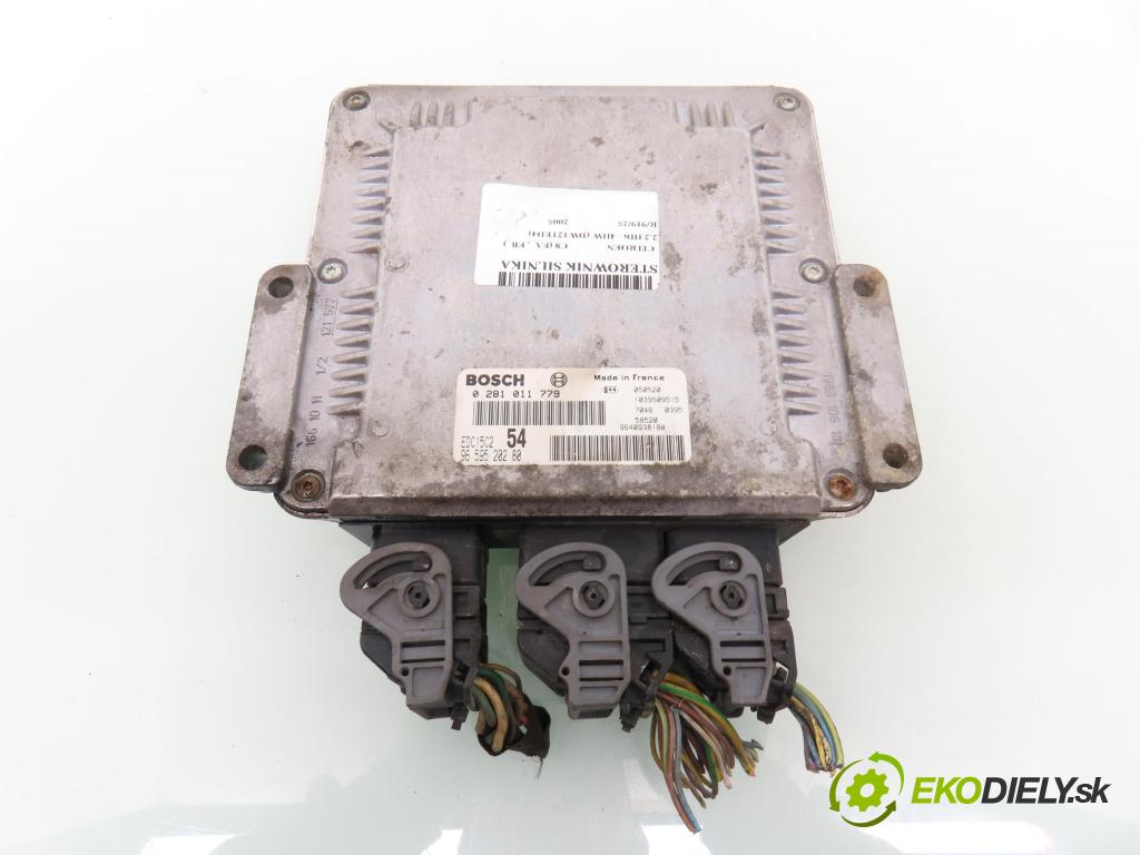CITROEN C8 (EA_, EB_) VAN 2005 94,00 2.2 HDi - 4HW (DW12TED4) 2179,00 Riadiaca jednotka Motor 0281011779 ; 9659520280