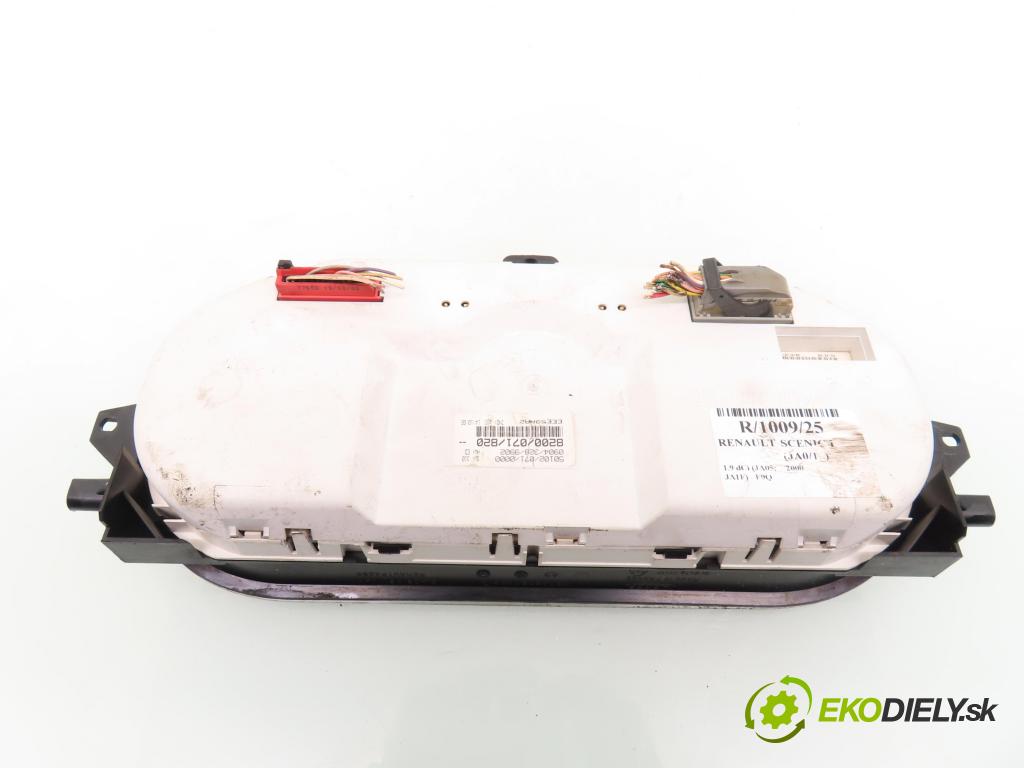 RENAULT SCENIC I (JA0/1_) MINIVAN 2000 75,00 1.9 dCi 102 - F9Q 732 1870,00 Prístrojovka elektrický 8200071820