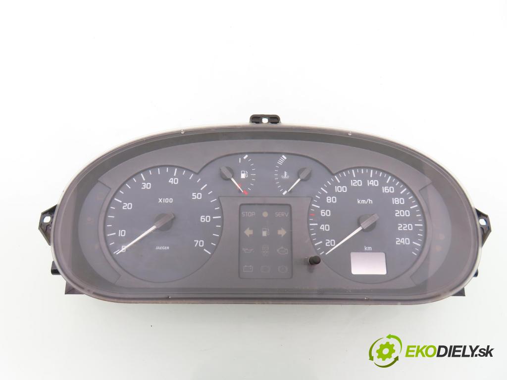 RENAULT SCENIC I (JA0/1_) MINIVAN 2000 75,00 1.9 dCi 102 - F9Q 732 1870,00 Prístrojovka elektrický 8200071820