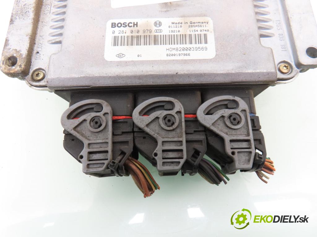 RENAULT SCENIC I (JA0/1_) MINIVAN 2000 75,00 1.9 dCi 102 - F9Q 732 1870,00 Riadiaca jednotka Motor 0281010979 ; HOM8200039569