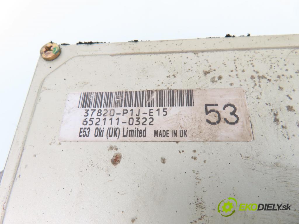 HONDA CIVIC VI Hatchback (EJ, EK) HB 1995 66,00 1.4 i S (EJ9) - D14A4 1396,00 Riadiaca jednotka Motor 37820P1JE15