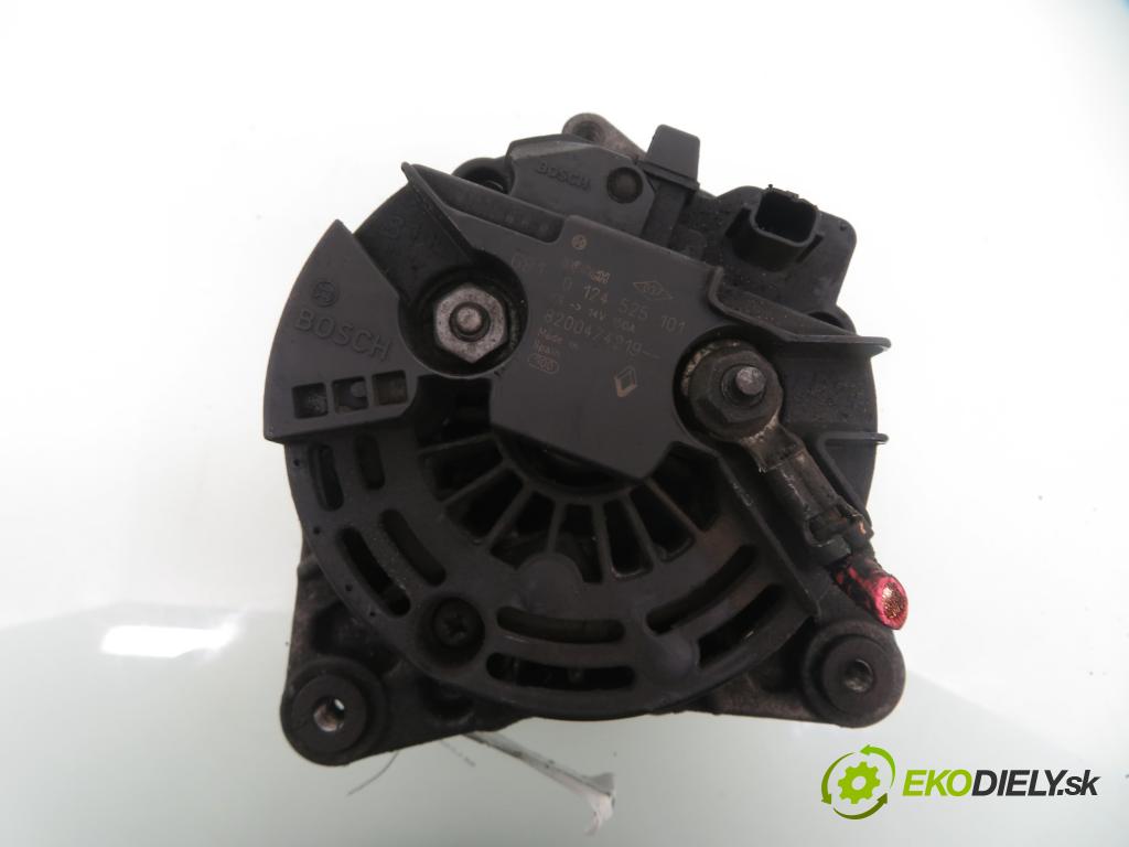 RENAULT SCENIC II (JM0/1_) MINIVAN 2006 96,00 1.9 dCi (JM15) - F9Q 804 1870,00 Alternátor 8200474219 ; 0124525101 (Alternátor)