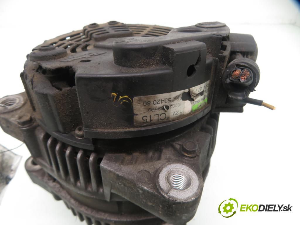 CITROEN XSARA PICASSO (N68) MINIVAN 2002 66,00 2.0 HDi 8V 90 - RHY 1997,00 Alternátor  (Alternátor)