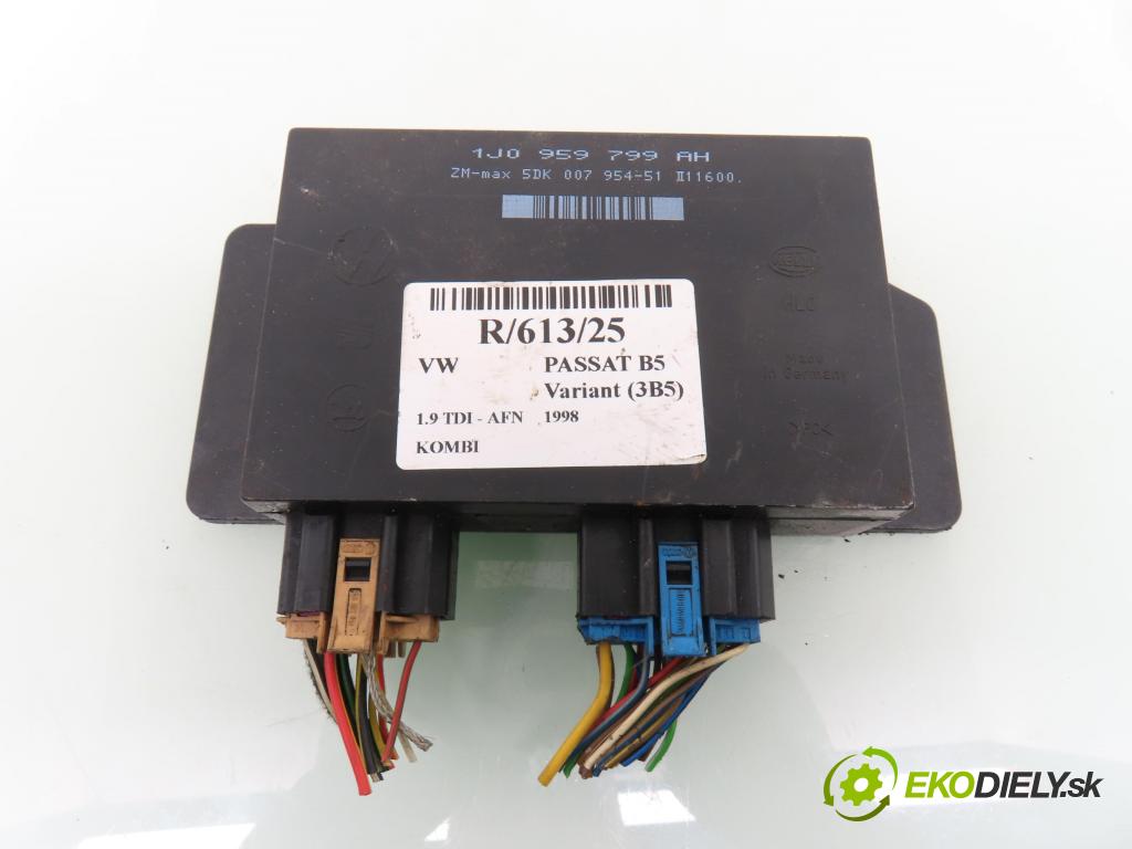 VW PASSAT B5 Variant (3B5) KOMBI 1998 81,00 1.9 TDI 110 - AFN 1896,00 MODUL komfortu 1J0959799AH