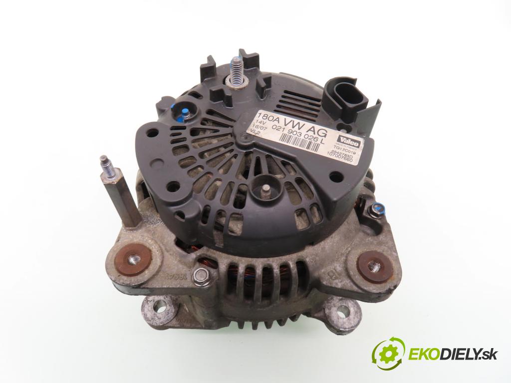 VW PASSAT B6 Variant (3C5) KOMBI 2005 103,00 2.0 TDI 16V - BKP 1968,00 Alternátor 021903026L (Alternátor)