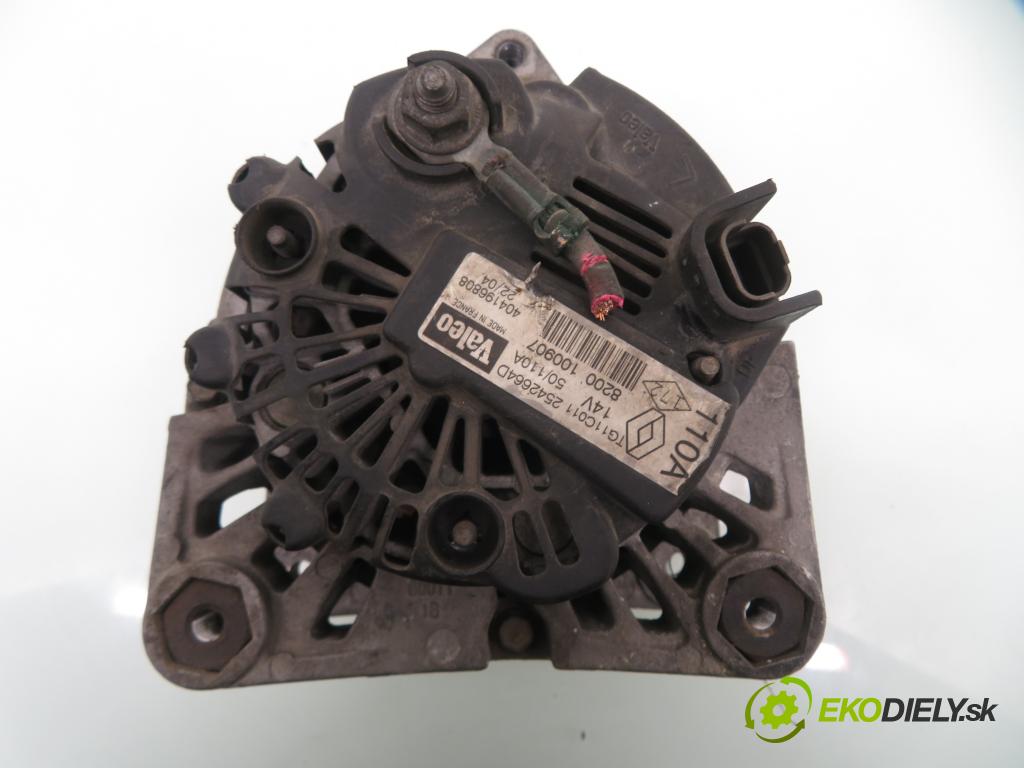 RENAULT MEGANE II (BM0/1_, CM0/1_) HB 2004 83,00 1.6 16V 113 - K4M 760 1598,00 Alternátor 8200100907 ; TG11C011 ; 2542664D (Alternátor)