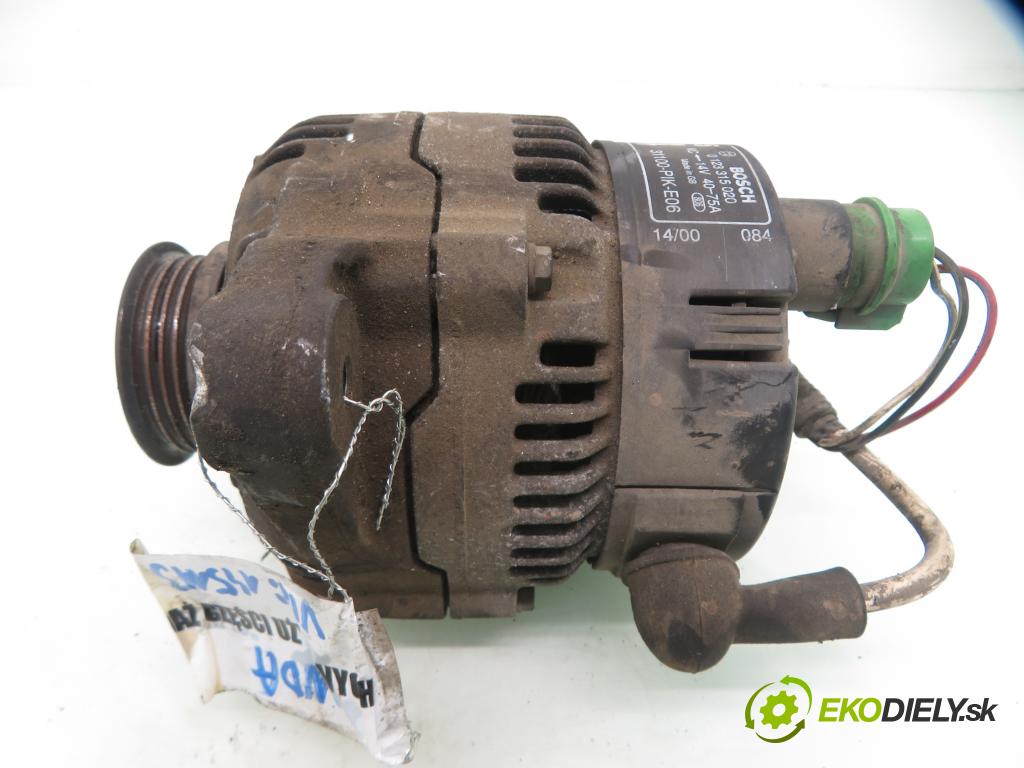 HONDA CIVIC VI Hatchback (EJ, EK) HB 2000 66,00 1.4 i S (EJ9) - D14A4 1396,00 Alternátor 31100PIKE06 ; 31100PIKE06 (Alternátor)