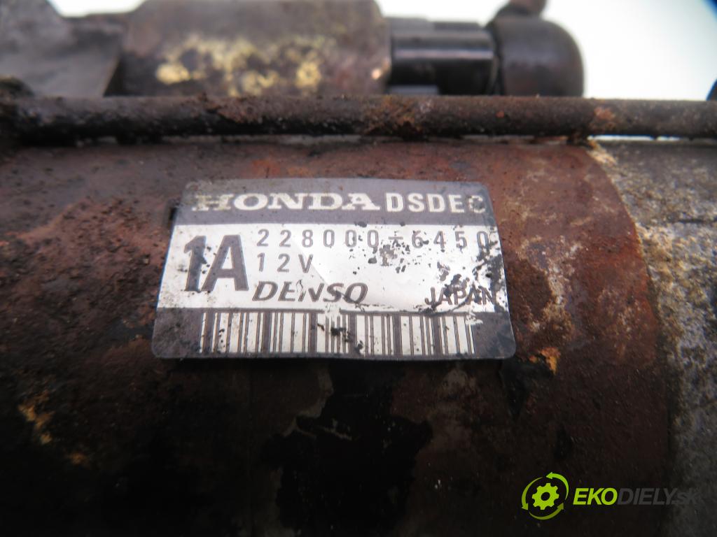 HONDA CR-V I (RD) SUV 1999 94,00 2 - B20B4 1973,00 Štartér 2280006450 ; DSDEC (Štartér)