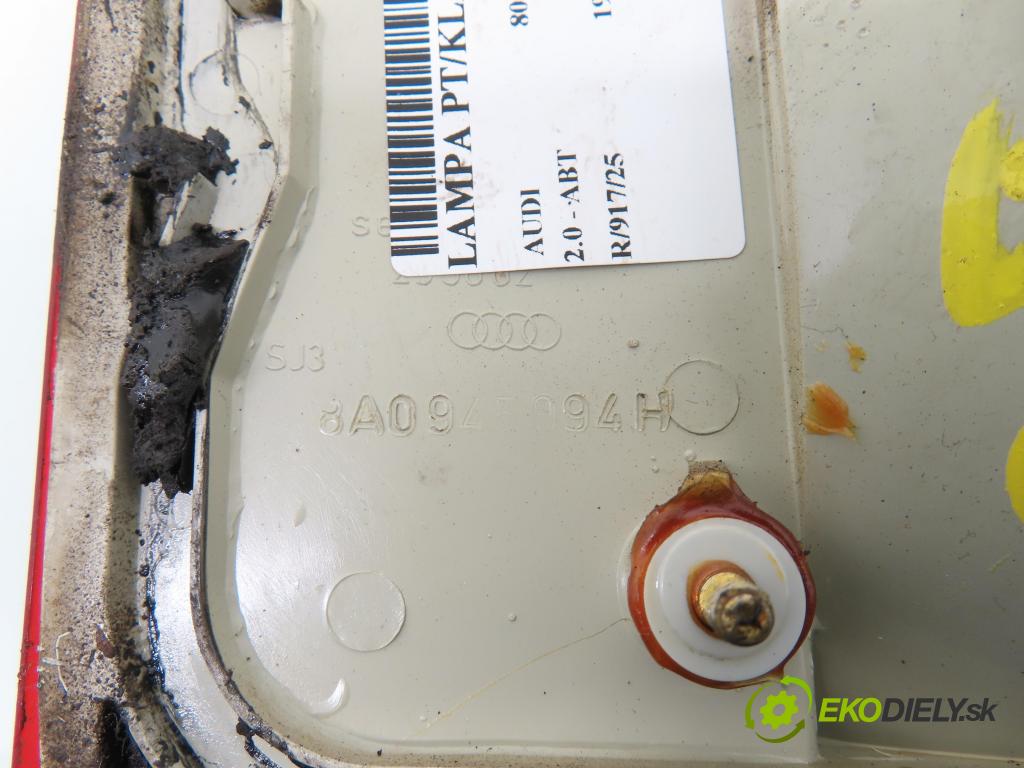 AUDI 80 (8C, B4) SEDAN 1993 66,00 2.0 90 - ABT 1984,00 Svetlo pravé zadné kufor 8A0945094H