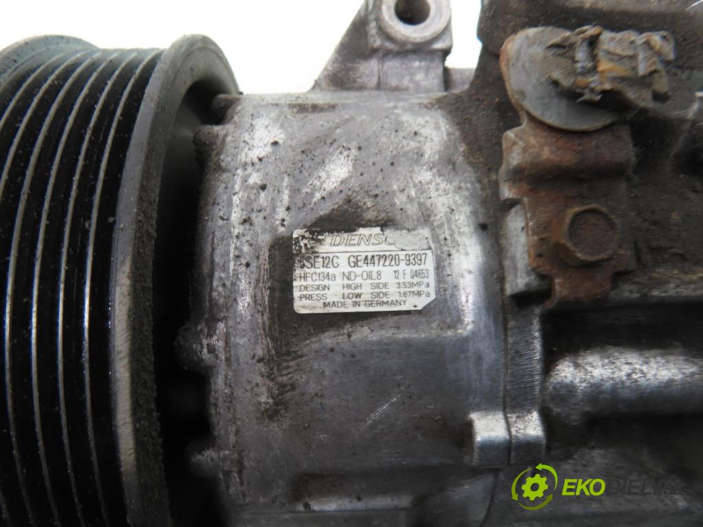 TOYOTA AVENSIS (_T25_) SEDAN 2005 108,00 2.0 VVTi (AZT250_) - 1AZ-FE 1998,00 KOMPRESOR: klimatizace GE4472209397 (Kompresor klimatizace)