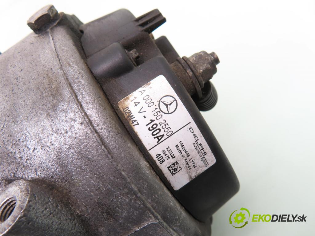 MERCEDES-BENZ KLASA C coupe (CL203) COUPE 2003 105,00 C 220 CDI 143 - OM 611.962 2148,00 Alternátor A0001502550 (Alternátor)