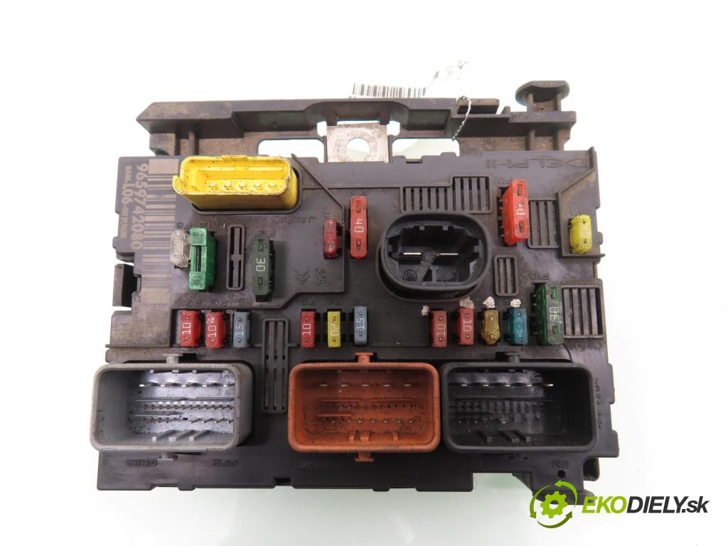 PEUGEOT 307 (3A/C) HB 2005 66,00 1.6 HDi 90 - 9HX (DV6ATED4) 1560,00 MODUL BSM 9659742080