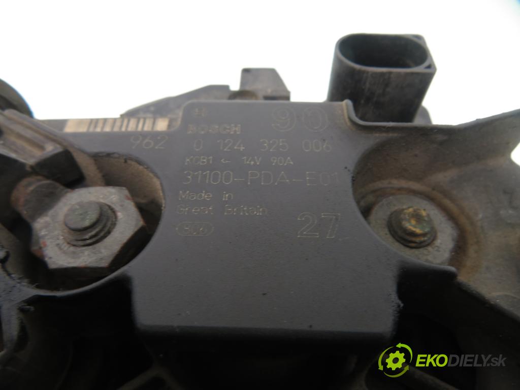 HONDA ACCORD VI (CK, CG, CH, CF8) SEDAN 1999 100,00 1.8 i (CG8) - F18B2 1850,00 Alternátor 31100PDAE01 ; 0124325006 (Alternátor)