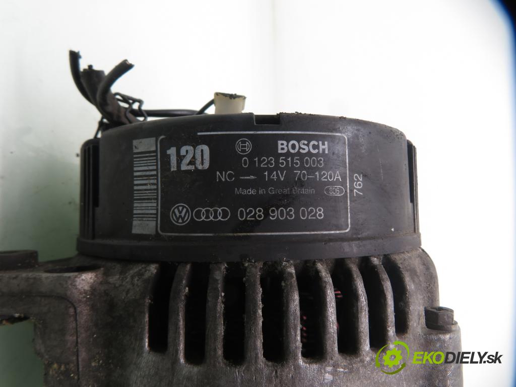 VW PASSAT B5 Variant (3B5) KOMBI 1998 81,00 1.9 TDI 110 - AFN 1896,00 Alternátor 028903028 ; 0123515003 (Alternátor)