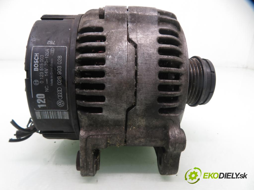 VW PASSAT B5 Variant (3B5) KOMBI 1998 81,00 1.9 TDI 110 - AFN 1896,00 Alternátor 028903028 ; 0123515003 (Alternátor)