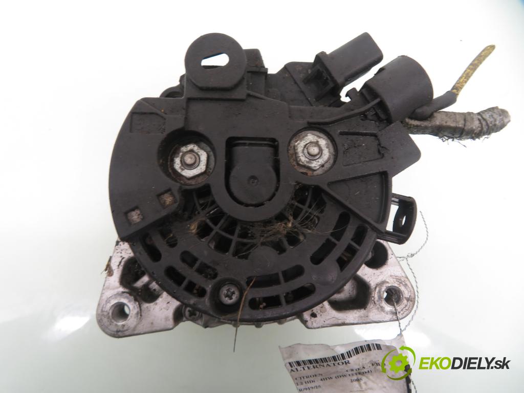 CITROEN C8 (EA_, EB_) VAN 2005 94,00 2.2 HDi - 4HW (DW12TED4) 2179,00 Alternátor  (Alternátor)