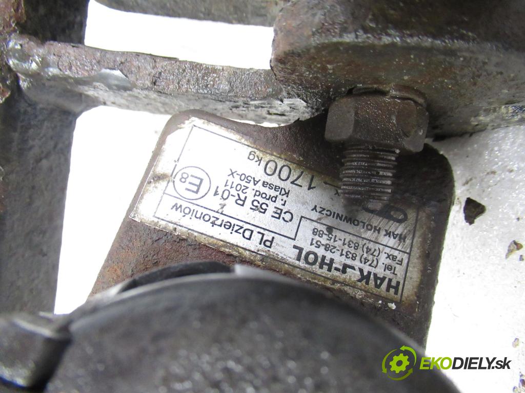 OPEL ZAFIRA A Nadwozie Wielkopojemne (MPV) (T98)  MINIVAN 2002 74,00 2.0 DTI 16V 101 - Y 20 DTH 1995,00 Hák