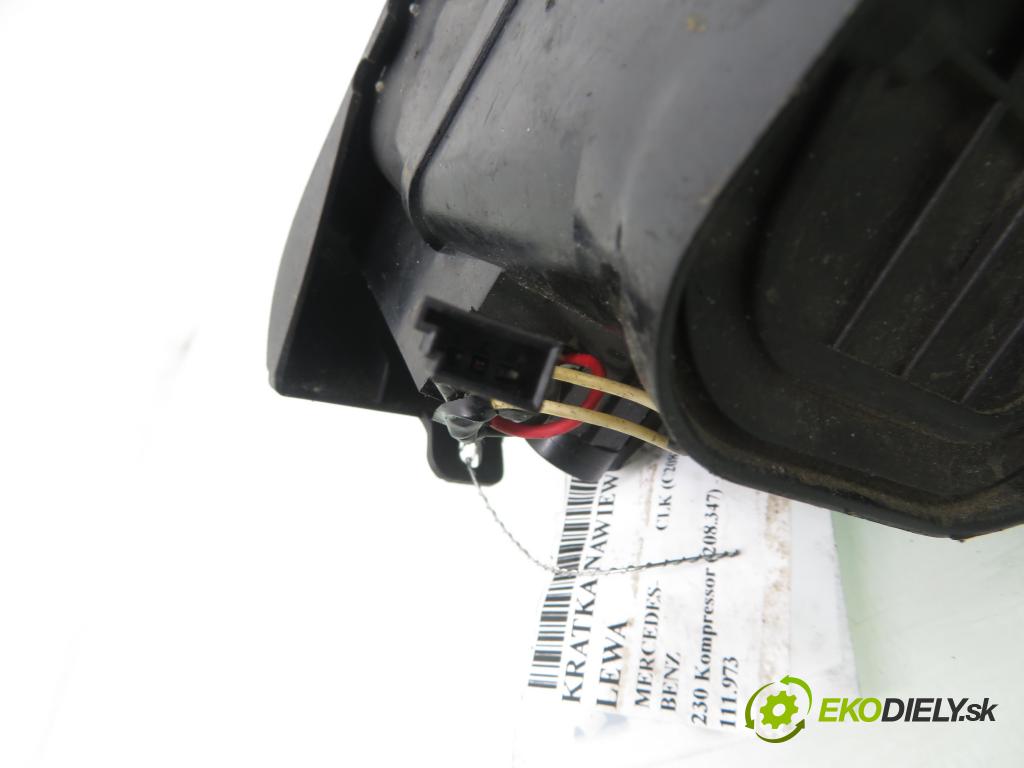 MERCEDES-BENZ CLK (C208) CABRIO 2000 142,00 230 Kompressor 193 - M 111.975 2295,00 mří topení levá strana 2088300154 (Mřížka topení)