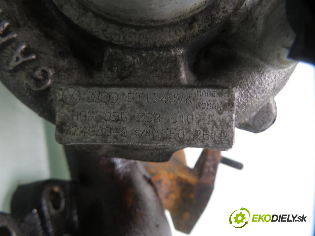 VW PASSAT B6 Variant (3C5) KOMBI 2007 103,00 2.0 TDI 16V - BKP 1968,00 RYCHLONABÍJEČKA: 03G253010J ; GT1749VA (Kompletní turbodmychadlo)