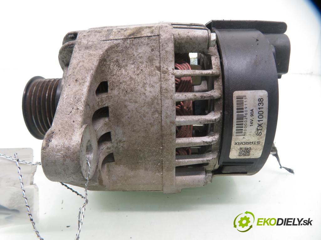 ALFA ROMEO 147 (937_) HB 2003 88,00 1.6 16V T.SPARK 120 - AR 32104 1598,00 Alternátor STX100138 (Alternátor)