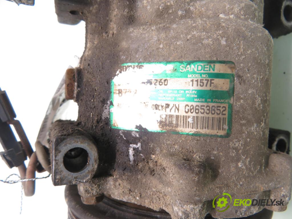 ALFA ROMEO 147 (937_) HB 2003 88,00 1.6 16V T.SPARK 120 - AR 32104 1598,00 KOMPRESOR: klimatizácie 1157F ; SD7VBAF (Kompresor klimatizácie)