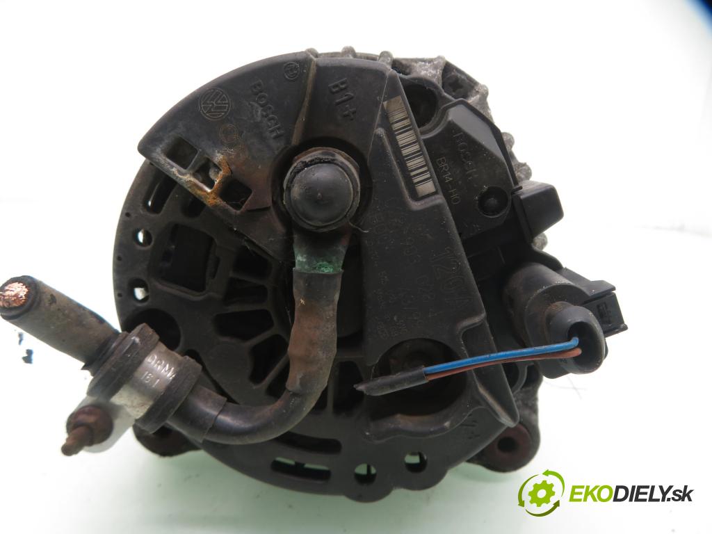 SKODA FABIA I (6Y2) HB 2000 47,00 1.9 SDI - ASY 1896,00 Alternátor 028903028E ; 0124515010 (Alternátor)