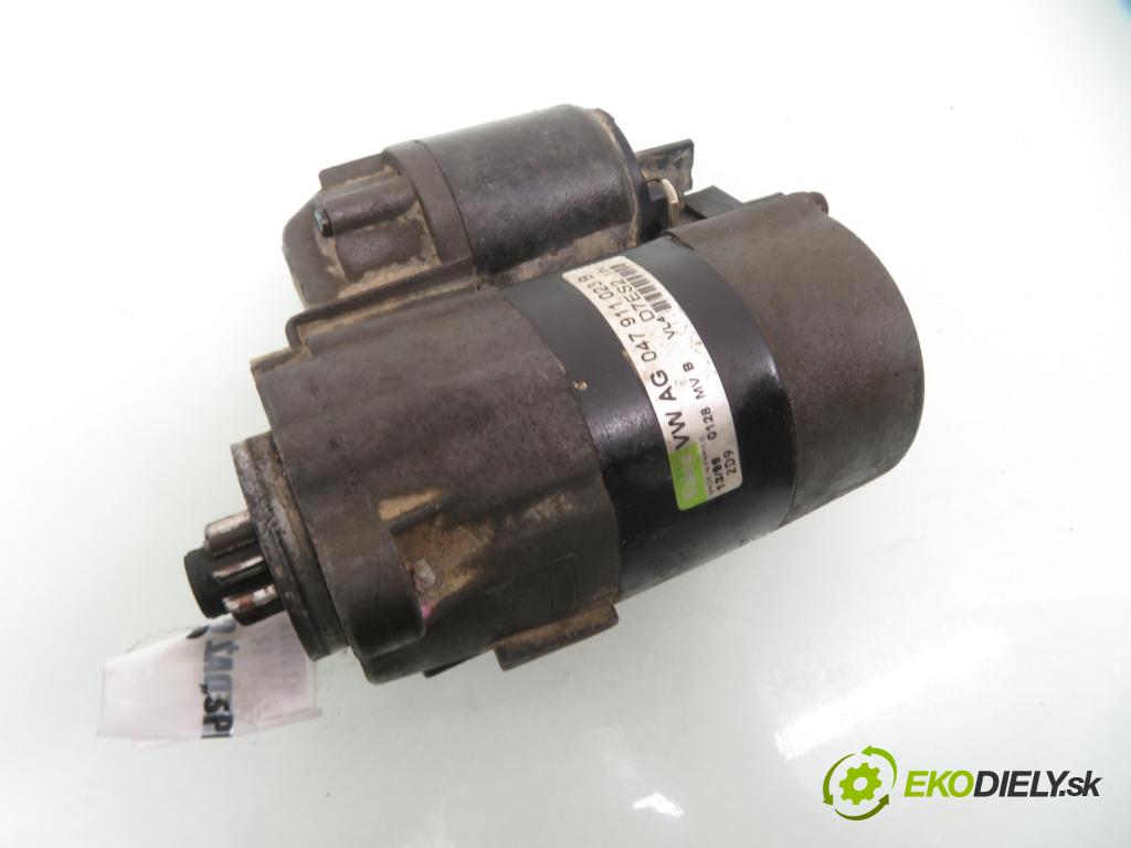 VW LUPO (6X1, 6E1) HB 1999 37,00 1 - AER 999,00 startér 047911023B ; D7ES2 (Startér)