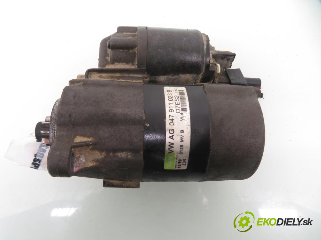 VW LUPO (6X1, 6E1) HB 1999 37,00 1 - AER 999,00 startér 047911023B ; D7ES2 (Startér)