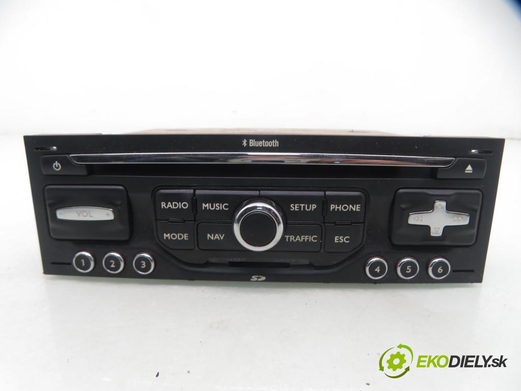 CITROEN C4 Picasso I (UD_) MINIVAN 2010 80,00 1.6 HDi 16V 109 - 9HZ 1560,00 RADIO CD 96661986XT ; 21491J02