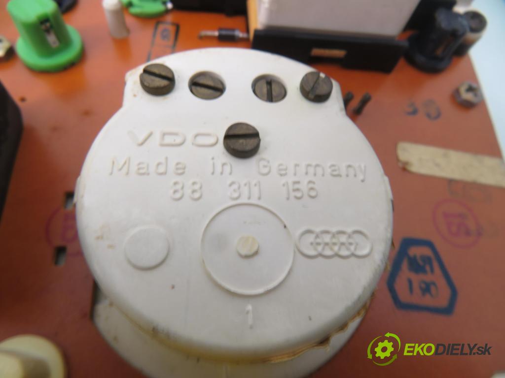 AUDI 80 (89, 89Q, 8A, B3) SEDAN 1990 80,00 2.0 - 3A 1984,00 Prístrojovka elektrický 88311156 ; 893919067 ; 88311113