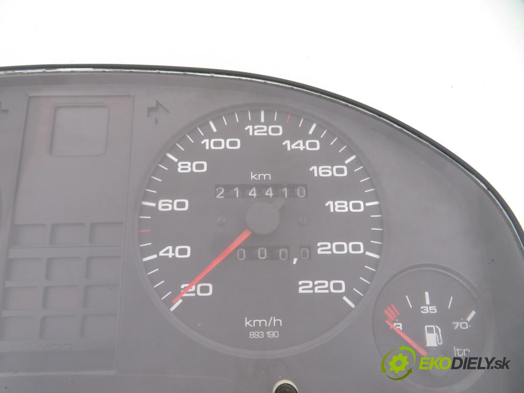 AUDI 80 (89, 89Q, 8A, B3) SEDAN 1990 80,00 2.0 - 3A 1984,00 Prístrojovka elektrický 88311156 ; 893919067 ; 88311113