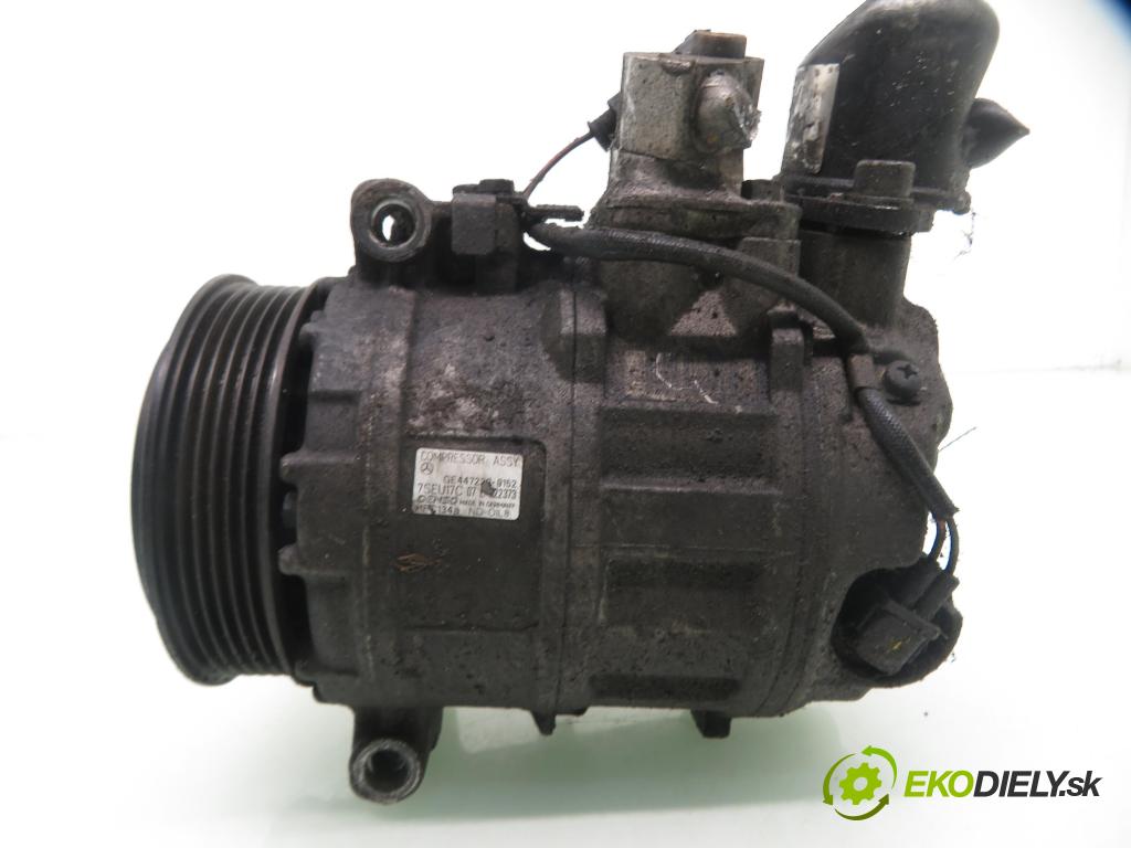 MERCEDES-BENZ KLASA C coupe (CL203) COUPE 2003 105,00 C 220 CDI 143 - OM 611.962 2148,00 KOMPRESOR: klimatizácie 4472209152 ; 7SEU17C (Kompresor klimatizácie)