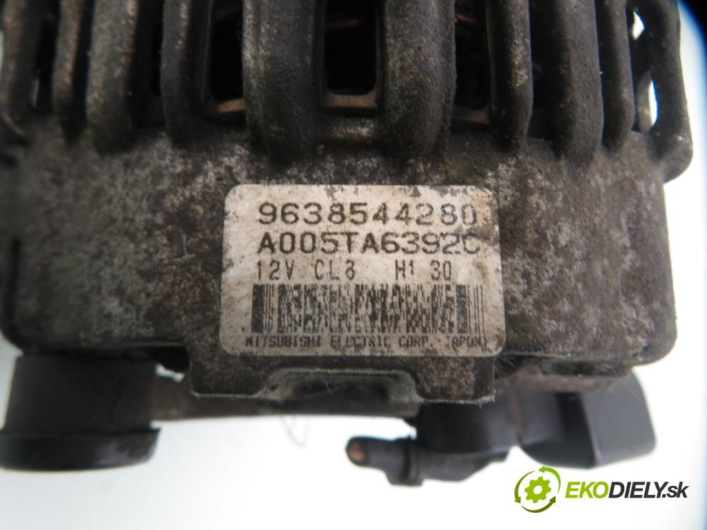 PEUGEOT 307 SW (3H) KOMBI 2002 80,00 1.6 BioFlex - NFU (TU5JP4) 1587,00 Alternátor 9638544280 ; A005TA6392C (Alternátor)