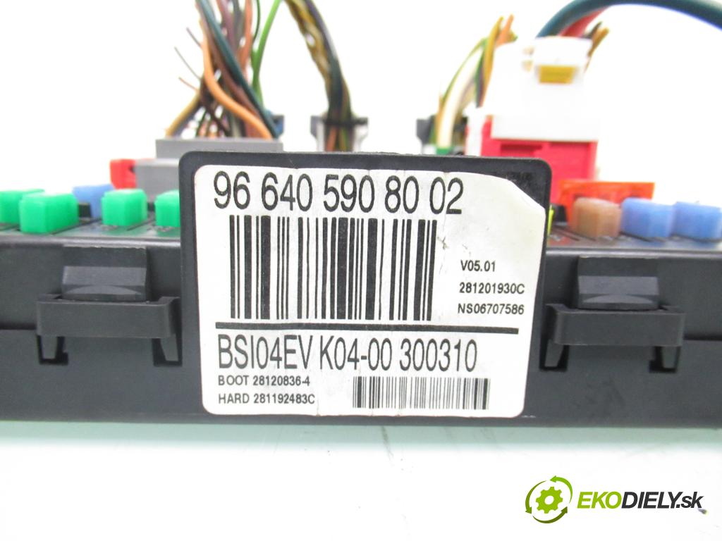 CITROEN C4 Picasso I (UD_) MINIVAN 2010 80,00 1.6 HDi 16V 109 - 9HZ 1560,00 MODUL BSI 966405908002