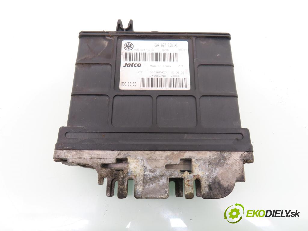 VW BORA (1J2) KOMBI 2003 96,00 1.9 TDI - ASZ 1896,00 Riadiaca jednotka prevodovky 09A927750AL